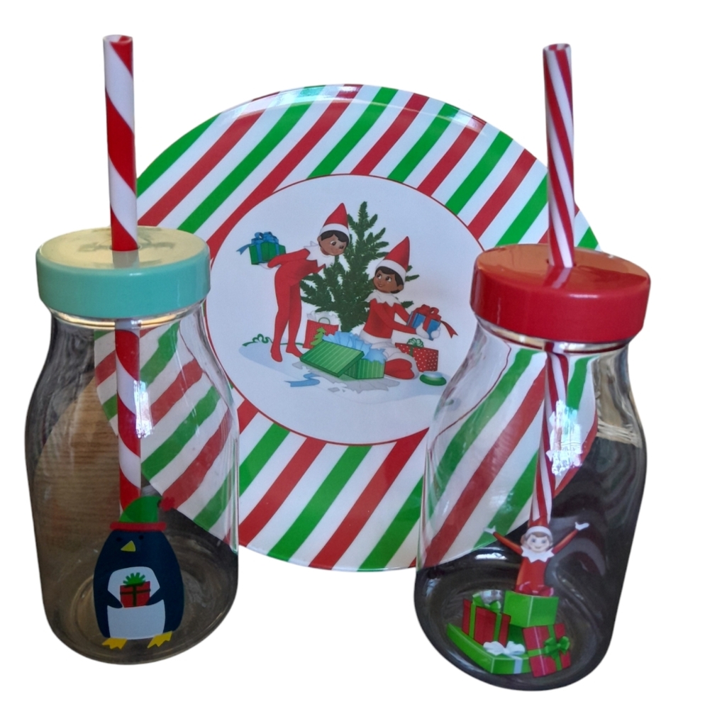 Kids' Holiday Drinkware and Plate Bundle